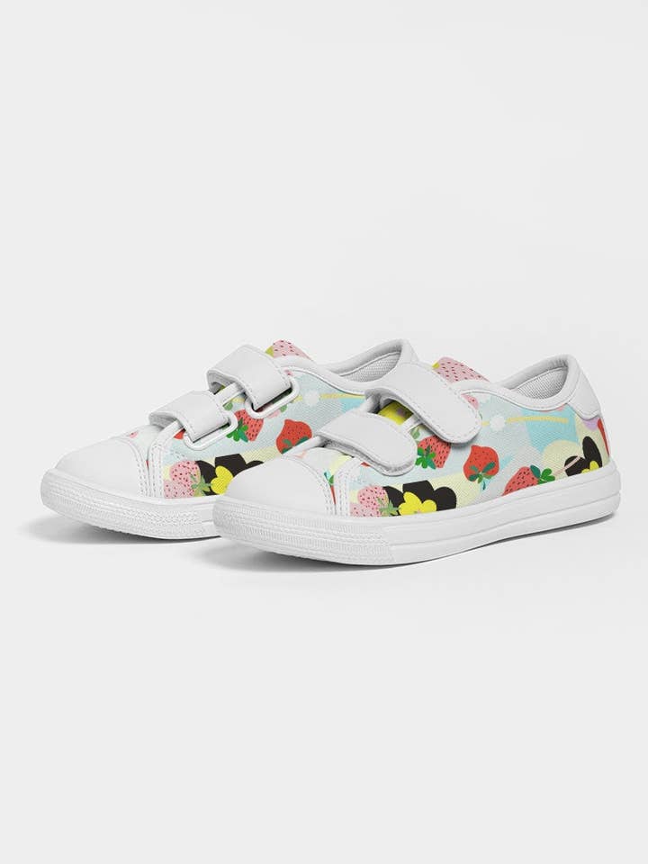 STRAWBERRY DRINK - Zapatillas velcro niños para venta al por mayor de Byheart Design Sweden