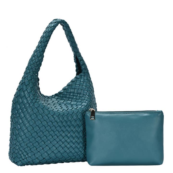 MMS Brands - Wholesale Satchel - Women's - Parker 2 in 1 Woven Satchel4