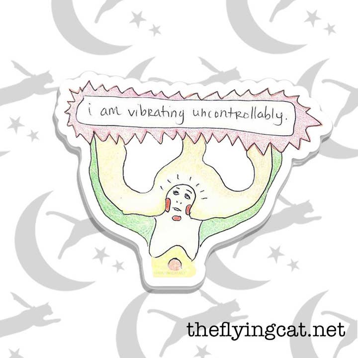 Adesivo che Vibra Incontrollabilmente per la vendita all'ingrosso da parte di The Flying Cat