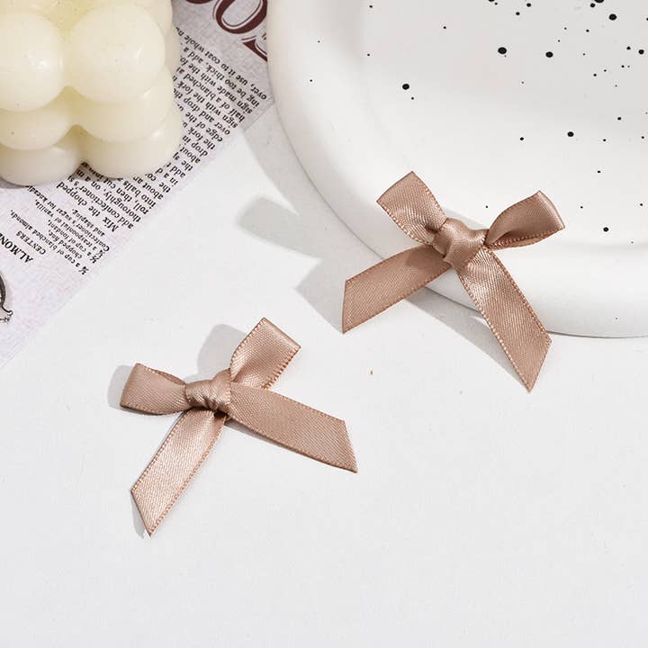 ByHome - Wholesale Bow - Gift Wrapping - 50pcs, 1.8"x1.8" mini double layered polyester ribbon bow3