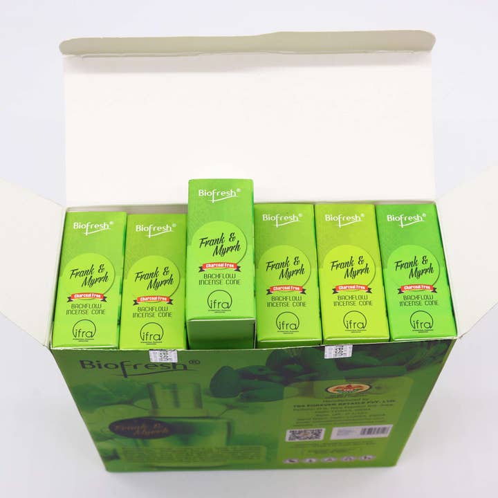 AWGifts Europe - Wholesale Incense - Wholesale Biofresh Backflow Incense Cones
22