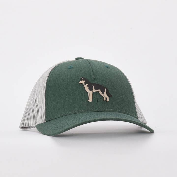 Classic State - Wholesale Flat Brim Cap - Unisex - Husky Leather Patch Hat10