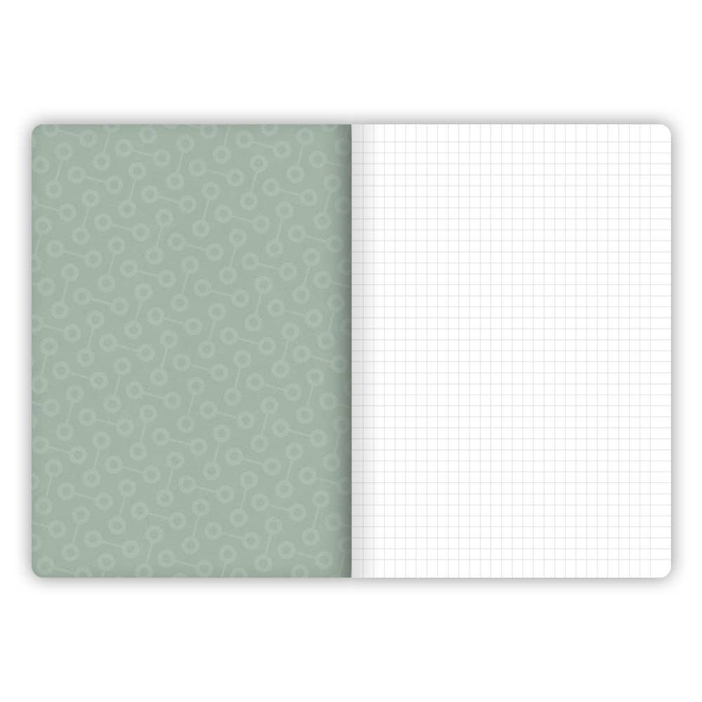 etmamu – Engroshandel Notesbog – Sæt med 4 notebooks mønstre5