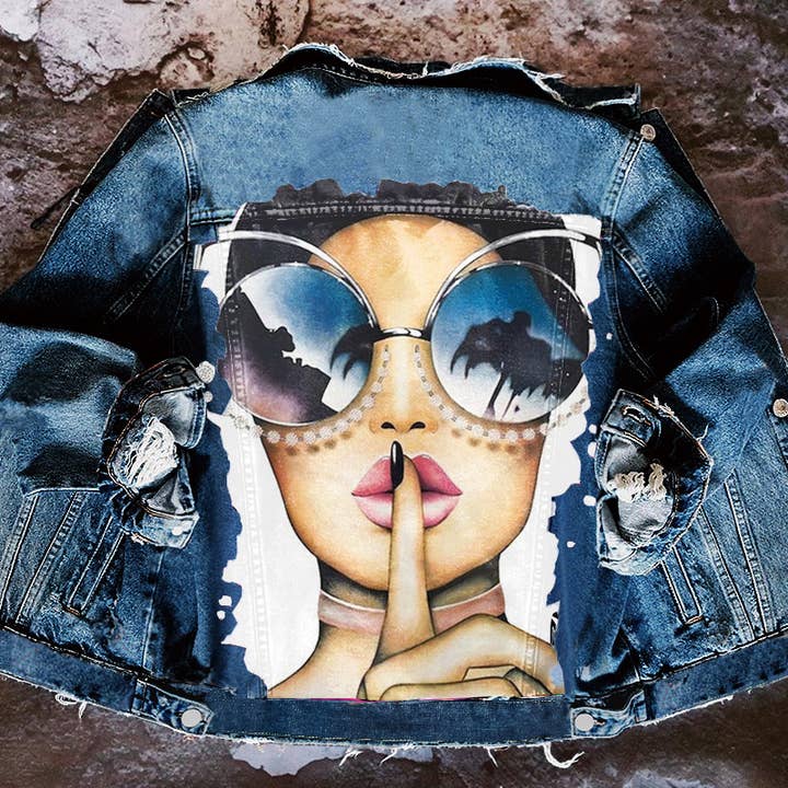 Tourtiwi - Wholesale Denim Jacket - Women's - Urban Girl Casual Denim Jacket Outerwear