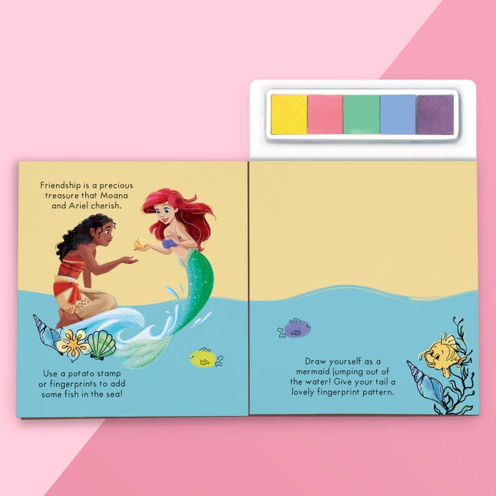 Hinkler - Wholesale Colouring book – Child & baby - Disney Princess Finger Prints