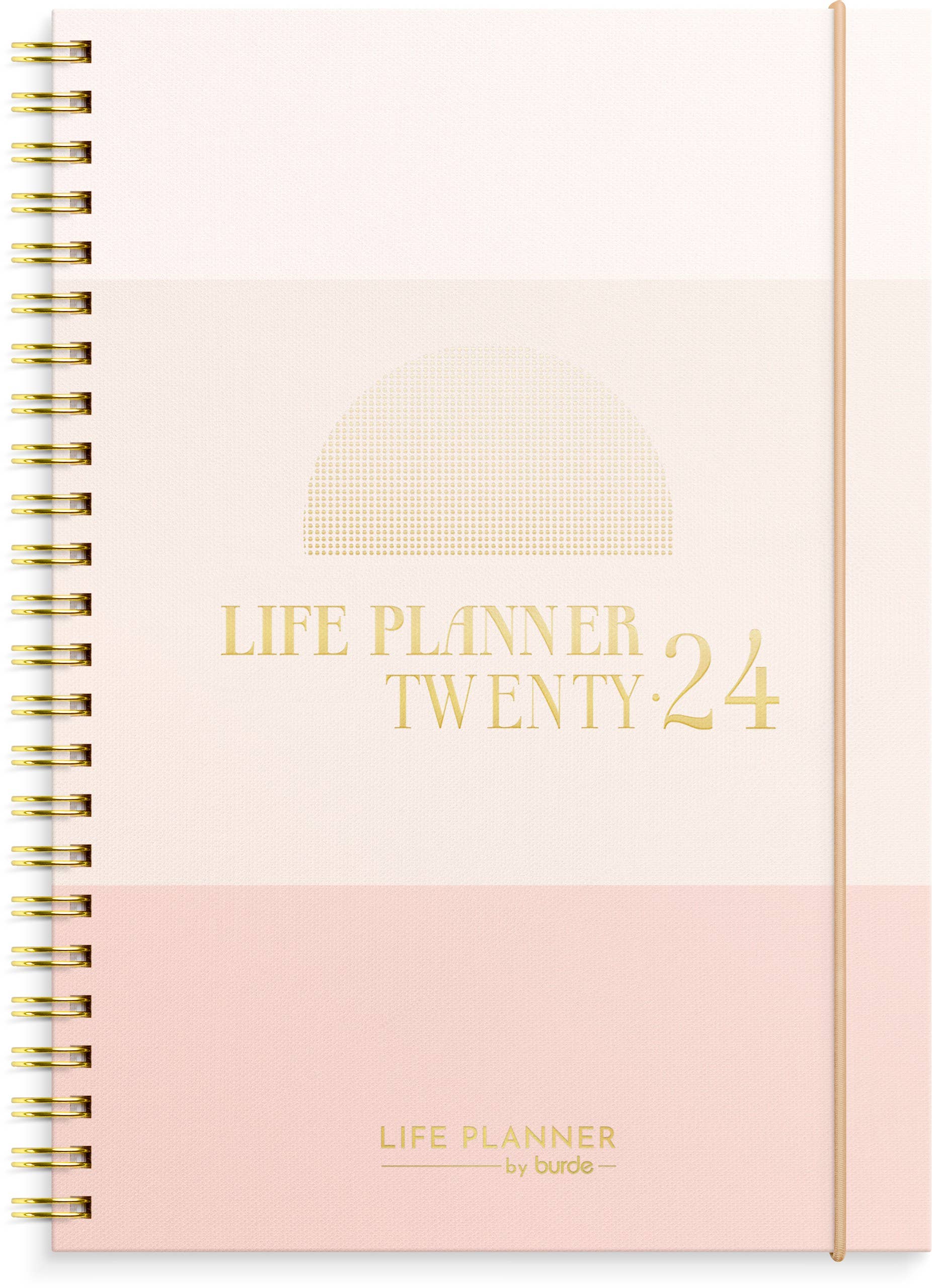 Burde Publishing AB - Wholesale Planner - Calendar 2024 Life Planner Pink Horizontal0