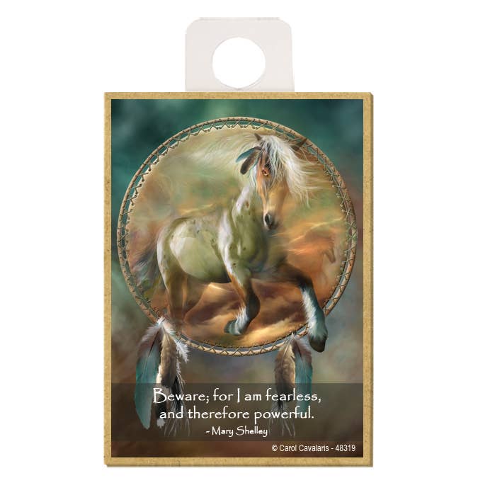 SJT Enterprises, Inc. – wholesale Magnet – Häst Akta dig; för Jag är orädd, och därför kraftfull.