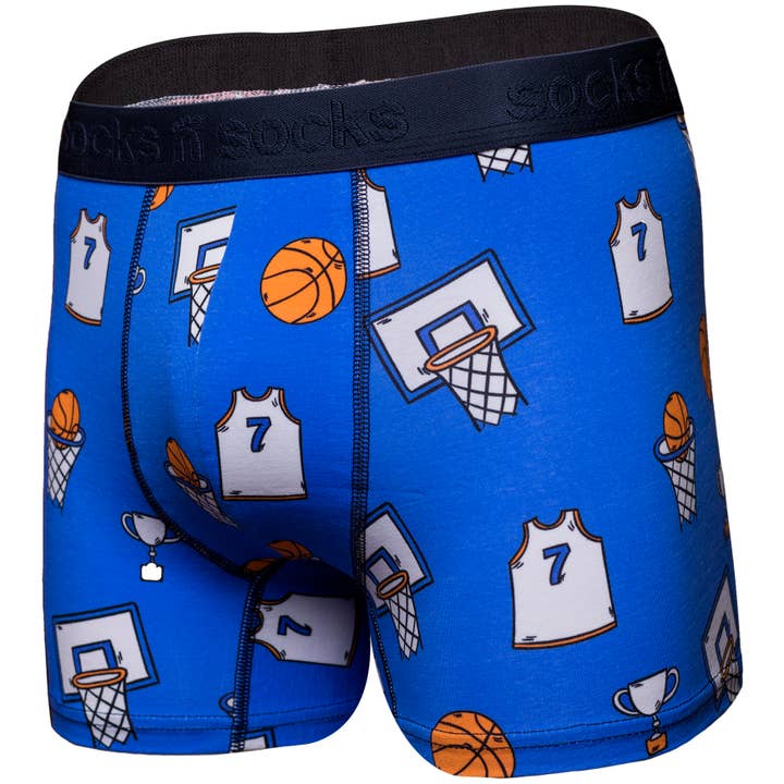 Socks n Socks - Wholesale Underwear - Men's - Men's Basketball Boxer Brief