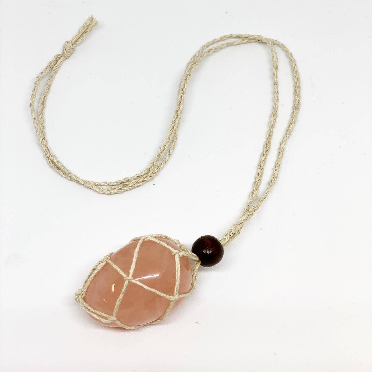 Yoni Pleasure Palace – Colar pingente/pendente por atacado – Colares de macramê para Yoni Egg de tamanho médio3