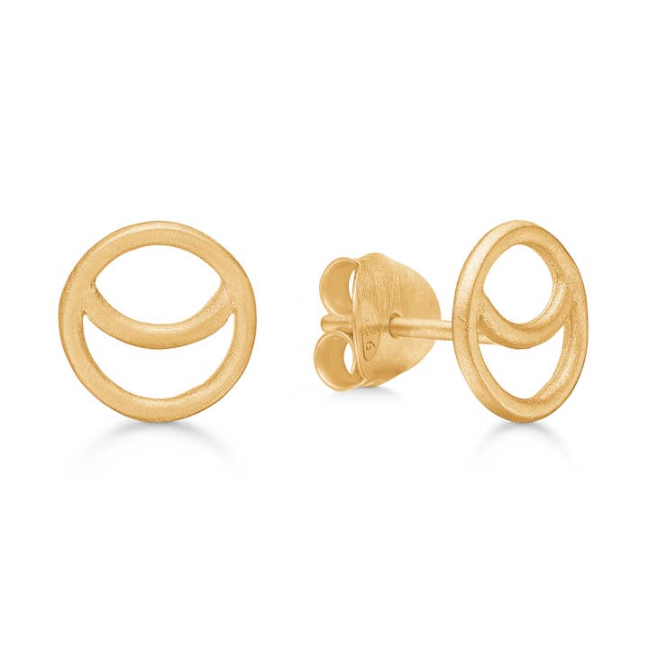 Mimi Ohrstecker - 14 Karat vergoldet für den Großhandel von Lisberg Jewellery