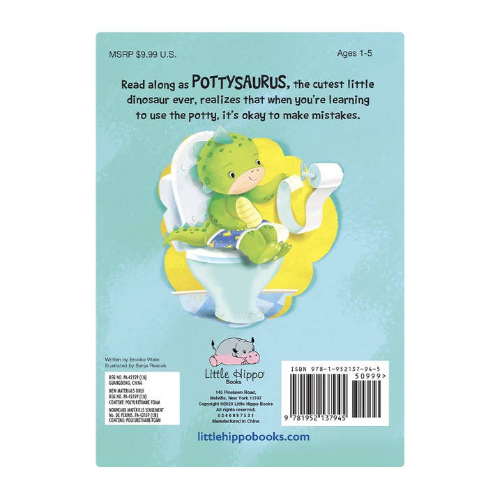 Little Hippo Books - Wholesale Book - Kids - Pottysaurus