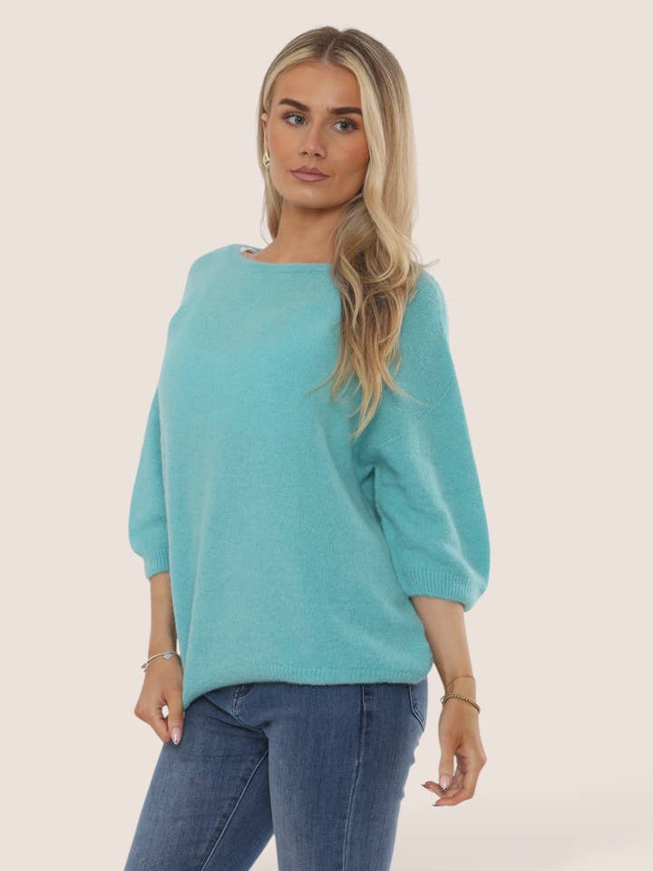 Terminal 1 Clothing – Pulôver - Mulher por atacado – Camisola Alpaca Gola Redonda25