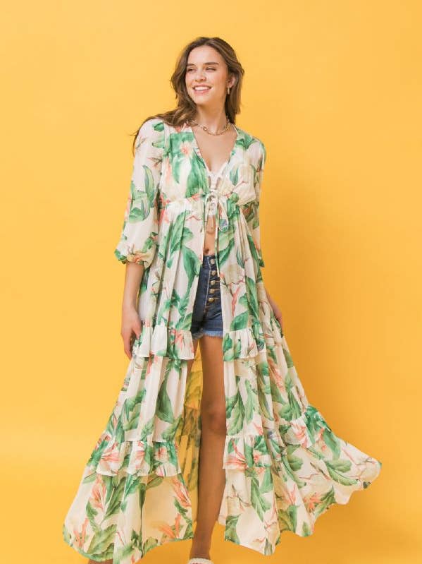 Ein gedruckter Maxi-Top-iJ10084 für den Großhandel von FLYING TOMATO