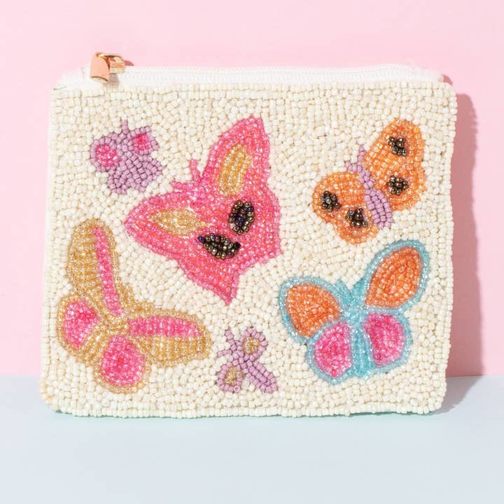 Sortierte Schmetterling-Perlen-Geldbörse für den Großhandel von Anarchy Street