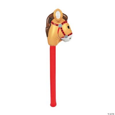 Fun Express - Wholesale Classic Toy - Kids - INFLATE STICK HORSE