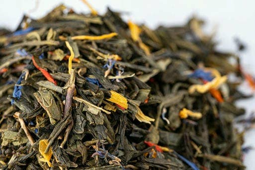 Jackson Avenue Tea Co - Wholesale Loose Tea - Blue Mango Green Loose Leaf Tea2