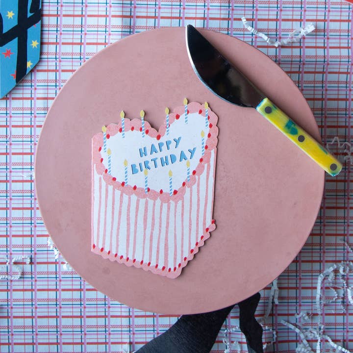 Isatopia - Wholesale Sticker - Heart Cake - individual sticker2