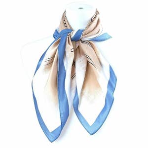Fornash Blue H Style Scarf