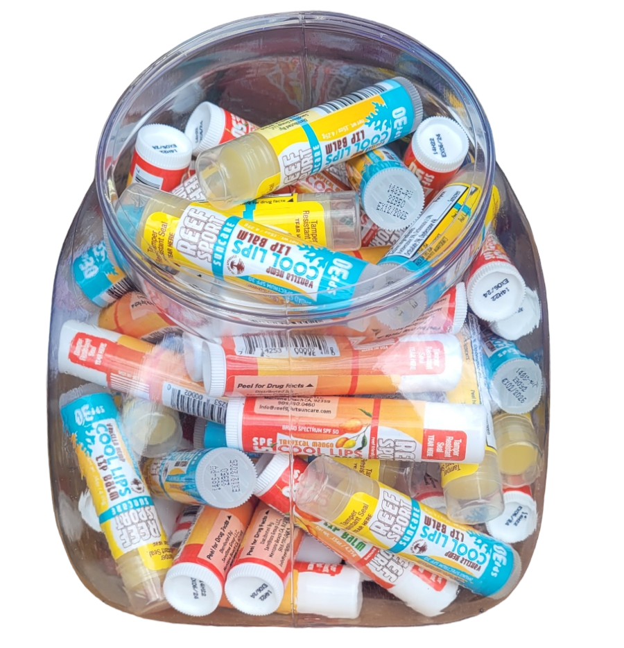 Reef Sport Suncare - Wholesale Lip Balm - REEF LIP BALM SPF 50 - .15z - Counter Display2