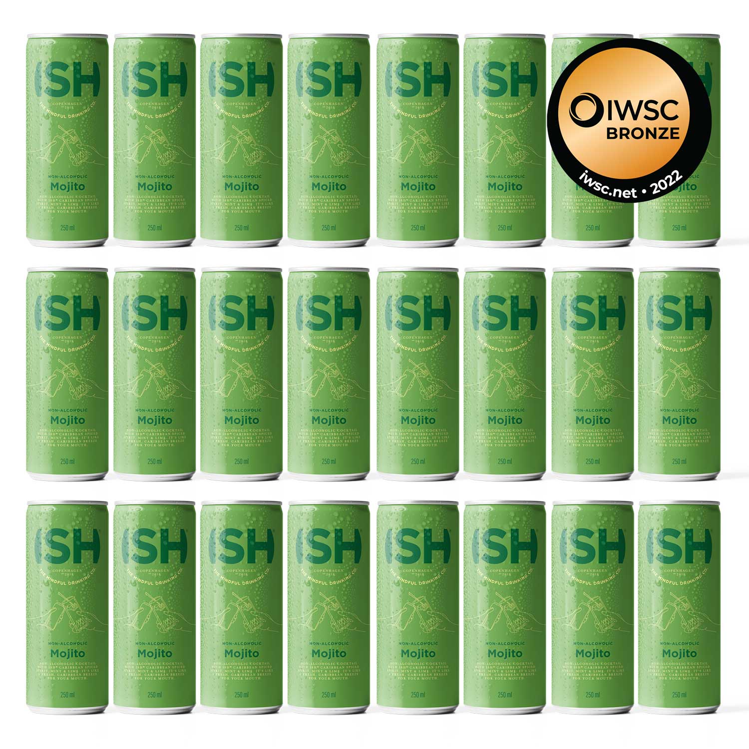 The Zero Proof - Wholesale Non-Alcoholic Aperitif/Mocktail - ISH Mojito - 4-Pack4