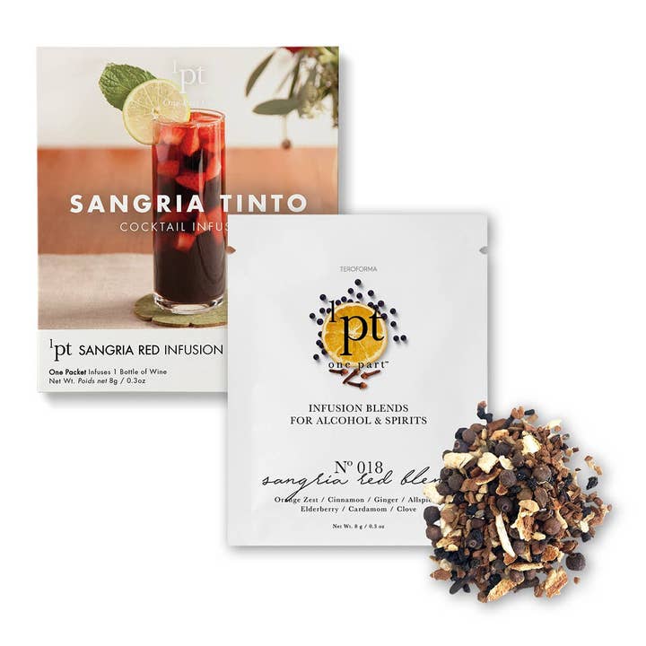One Part Co. - Wholesale Cocktail Mix/Syrup - 1pt Sangria Tinto Cocktail Pack1