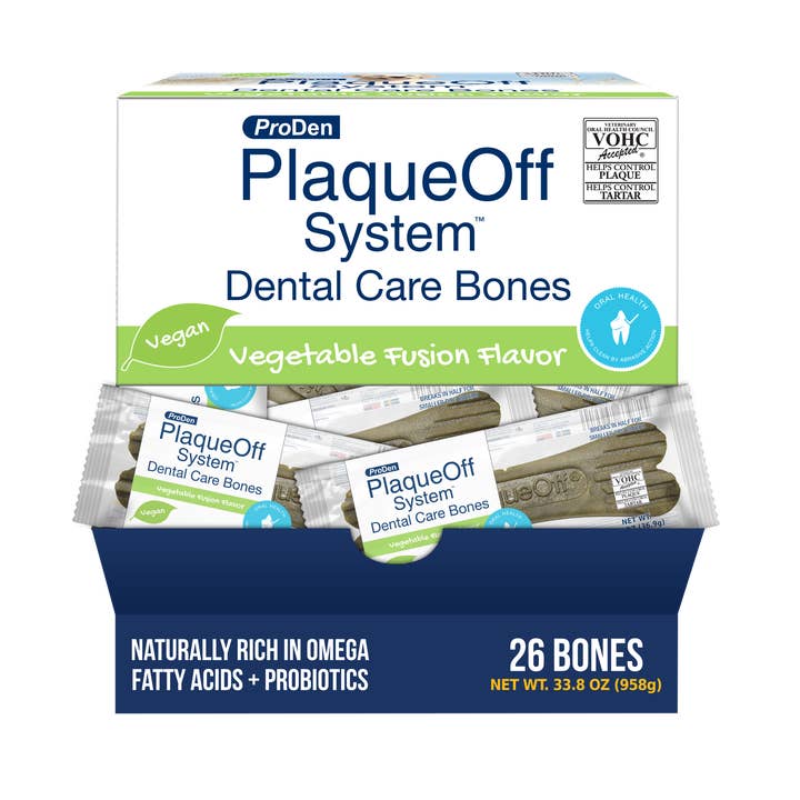 ProDen PlaqueOff System™ Dental Care Bones (26 SINGLE WRAP) and other Purchase Wholesale dental chew. Free Returns & Net 60 Terms on Faire trending on Faire.