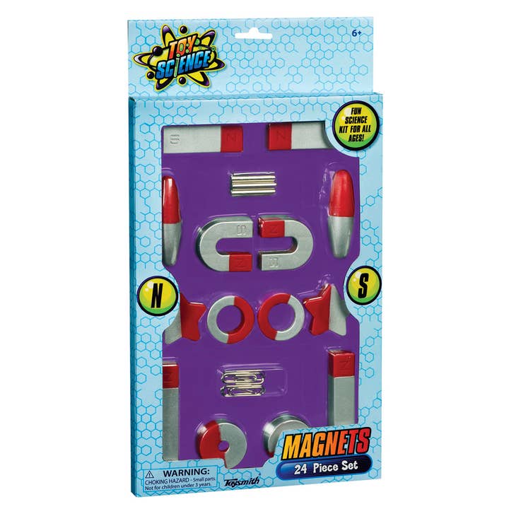 Toysmith - Wholesale Toy Set - Kids - Toy Science Deluxe Magnet Set