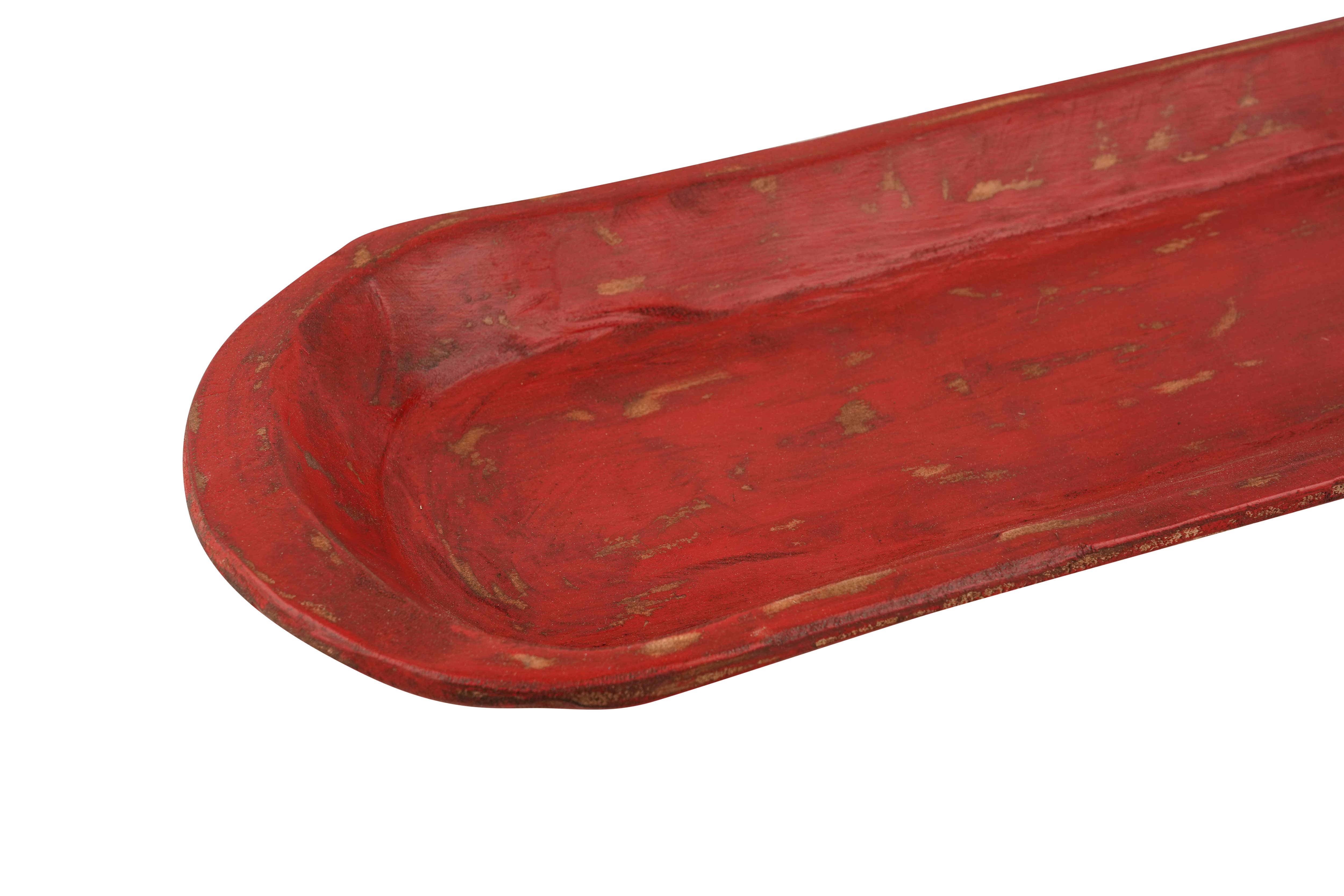 My Amigos Imports - Wholesale Decorative Plate/Dish/Bowl - Bella Dough Bowl-Wood-Home Decor-9W x 29-30L x 2-3D-Medium9