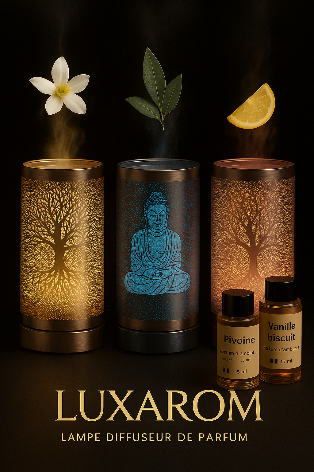 Luxarom - Wholesale Fragrance Warmer - LED-Elephant Fragrance Diffuser3