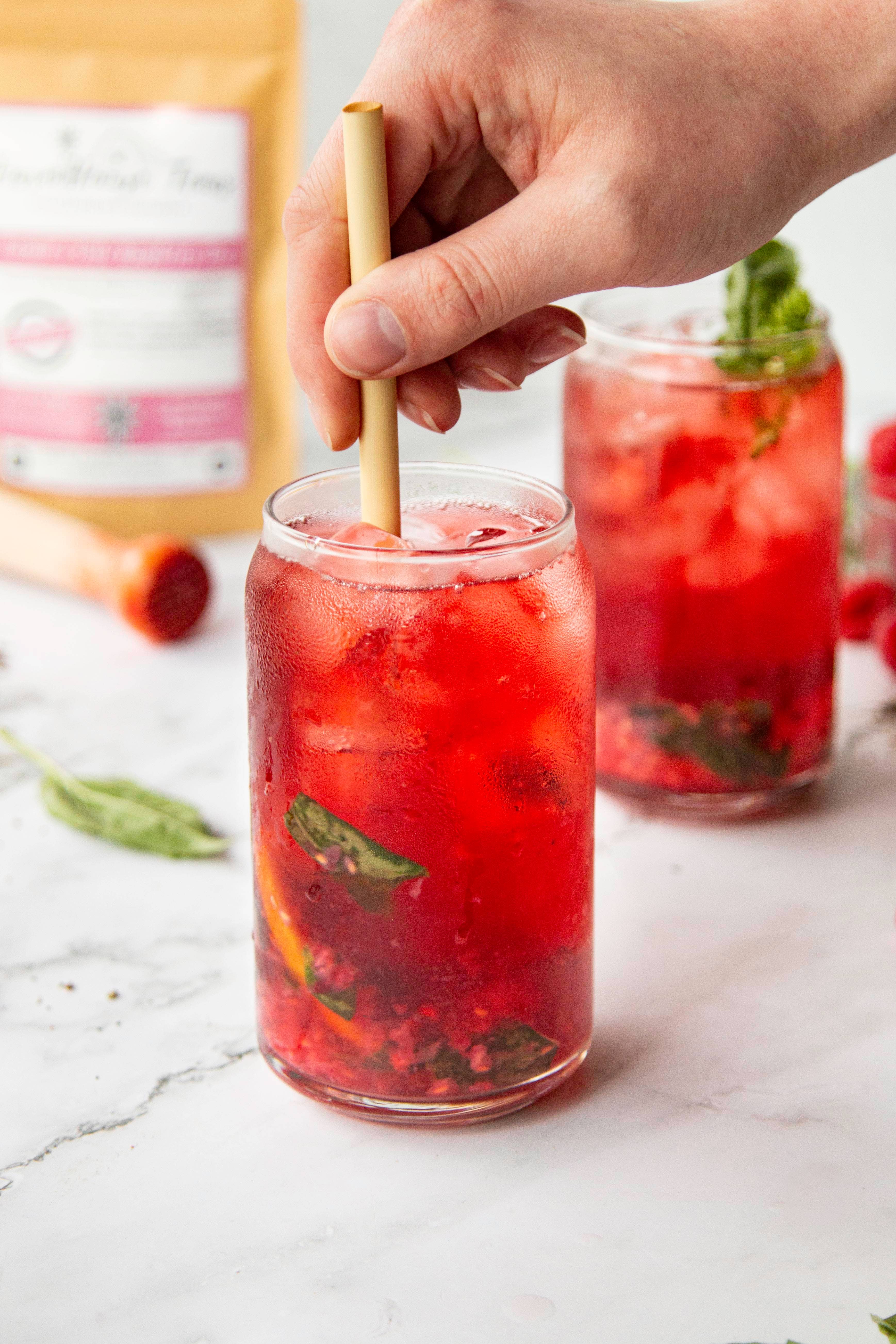 Farmhouse Teas - Wholesale Loose Tea - Farmer's Wife Raspberry Herbal Tea5