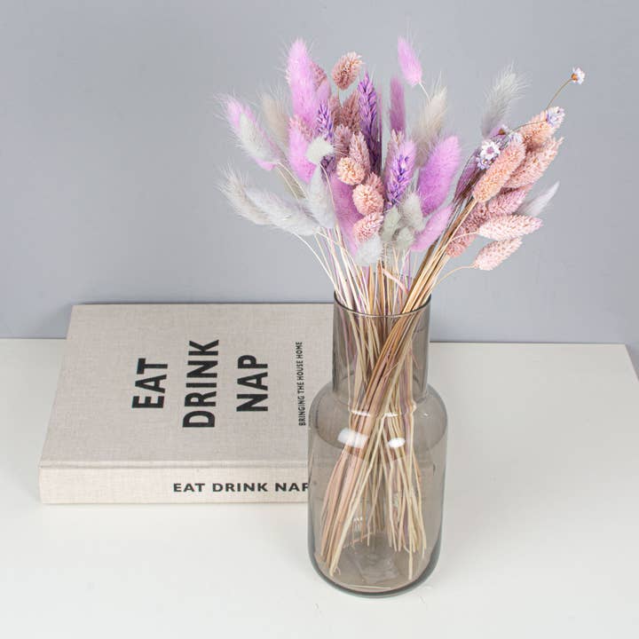 pampas studio uk - Wholesale Dried/Pressed Flowers - Lovely & Lilac Posy3