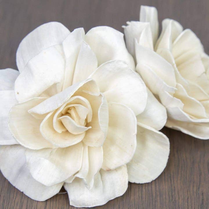 Sola Wood Flowers - Wholesale Artificial Flowers - 4" Belmont Gardenia (10 Pack)1