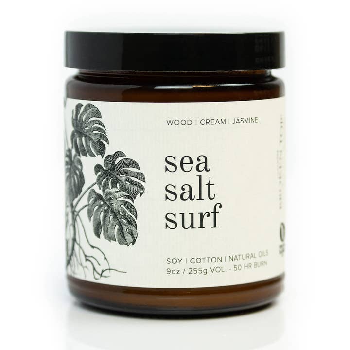 Sea Salt Surf 9oz Soy Candle for wholesale by Broken Top Brands