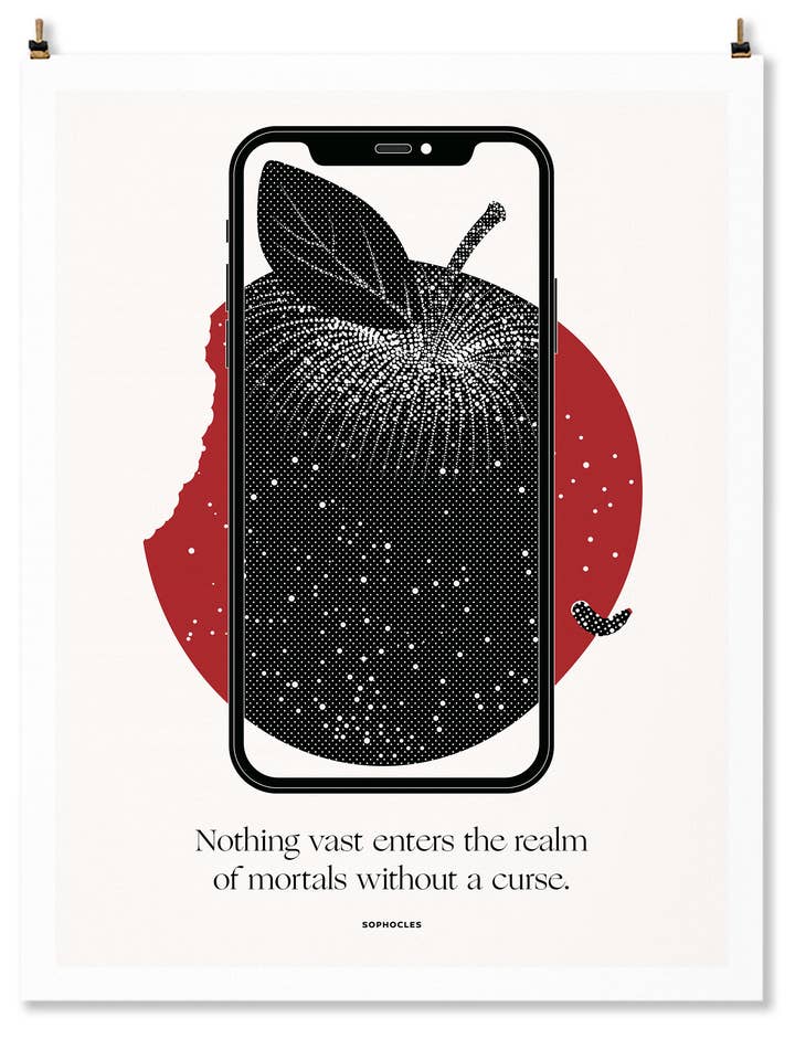 Impression artistique de Sophocle pour la vente par Obvious State