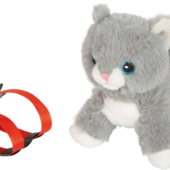 small foot - Wholesale Wood Toy - Kids - Cat with bag and grooming kit | role-playing game | wooden toy11