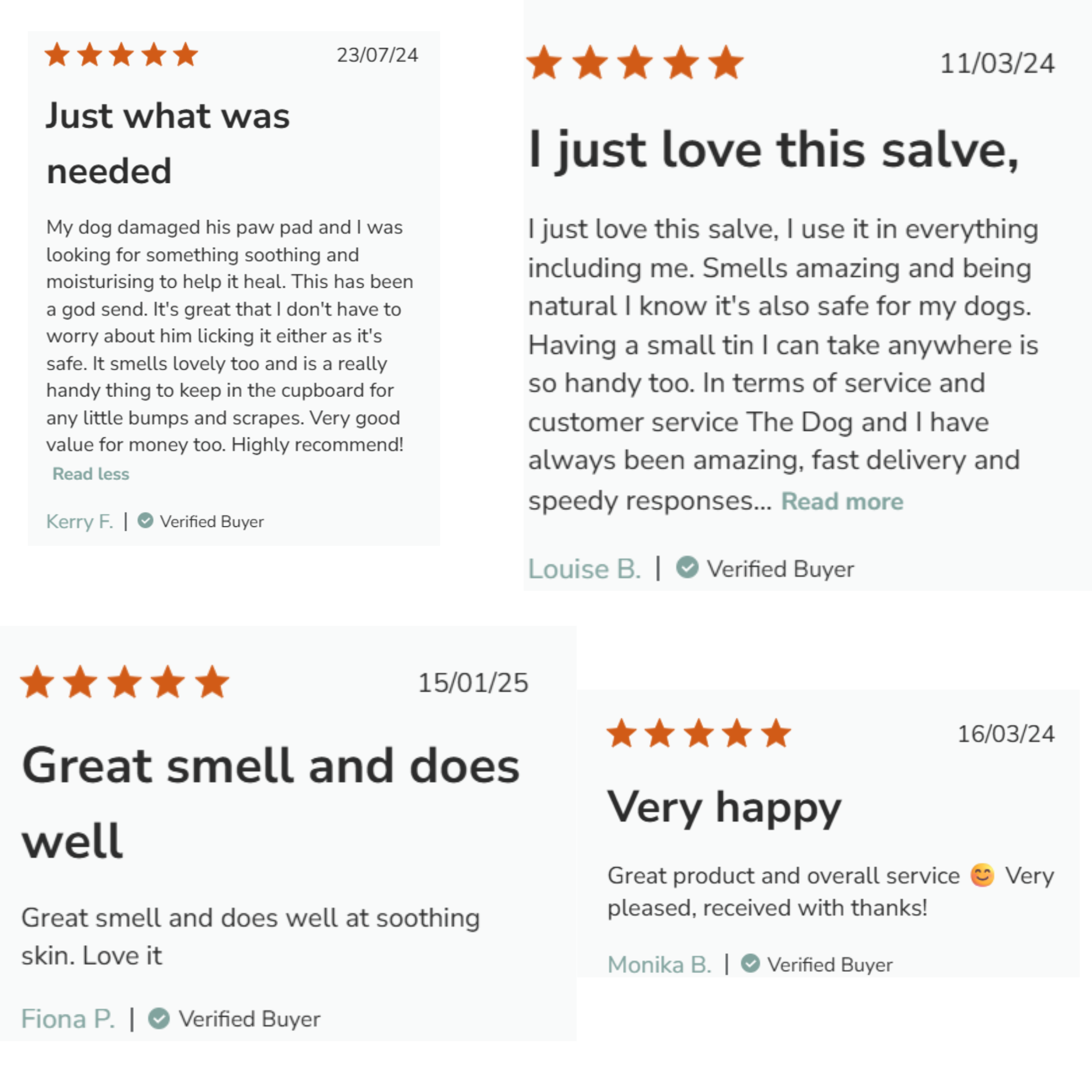 The Dog and I – wholesale Pet balm – Dog – Nose & Paw Balm For Dogs.  Natural. UK Made. Low MOQ1