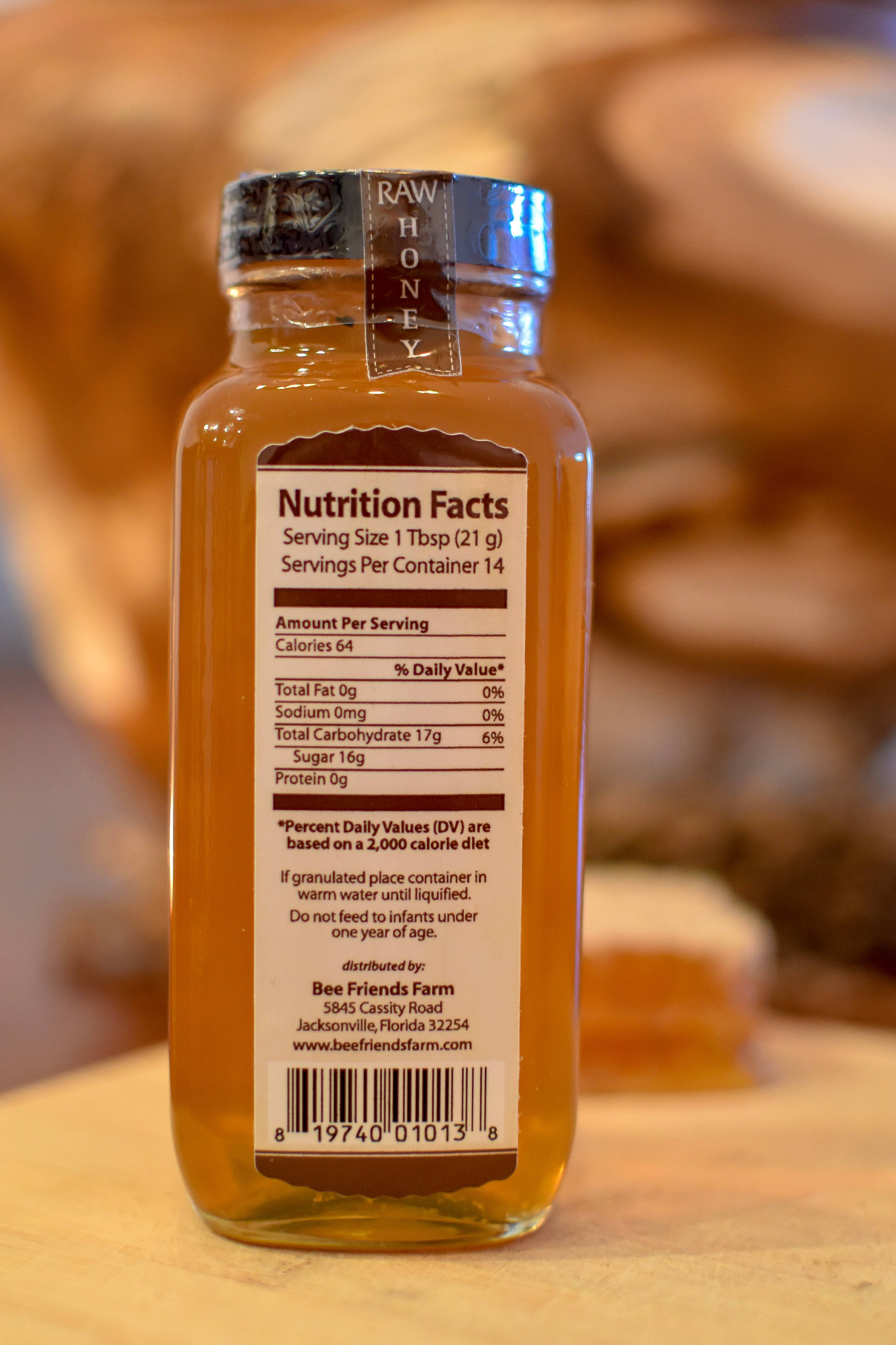 Bee Friends Farm - Wholesale Honey - Florida Tupelo Honey1