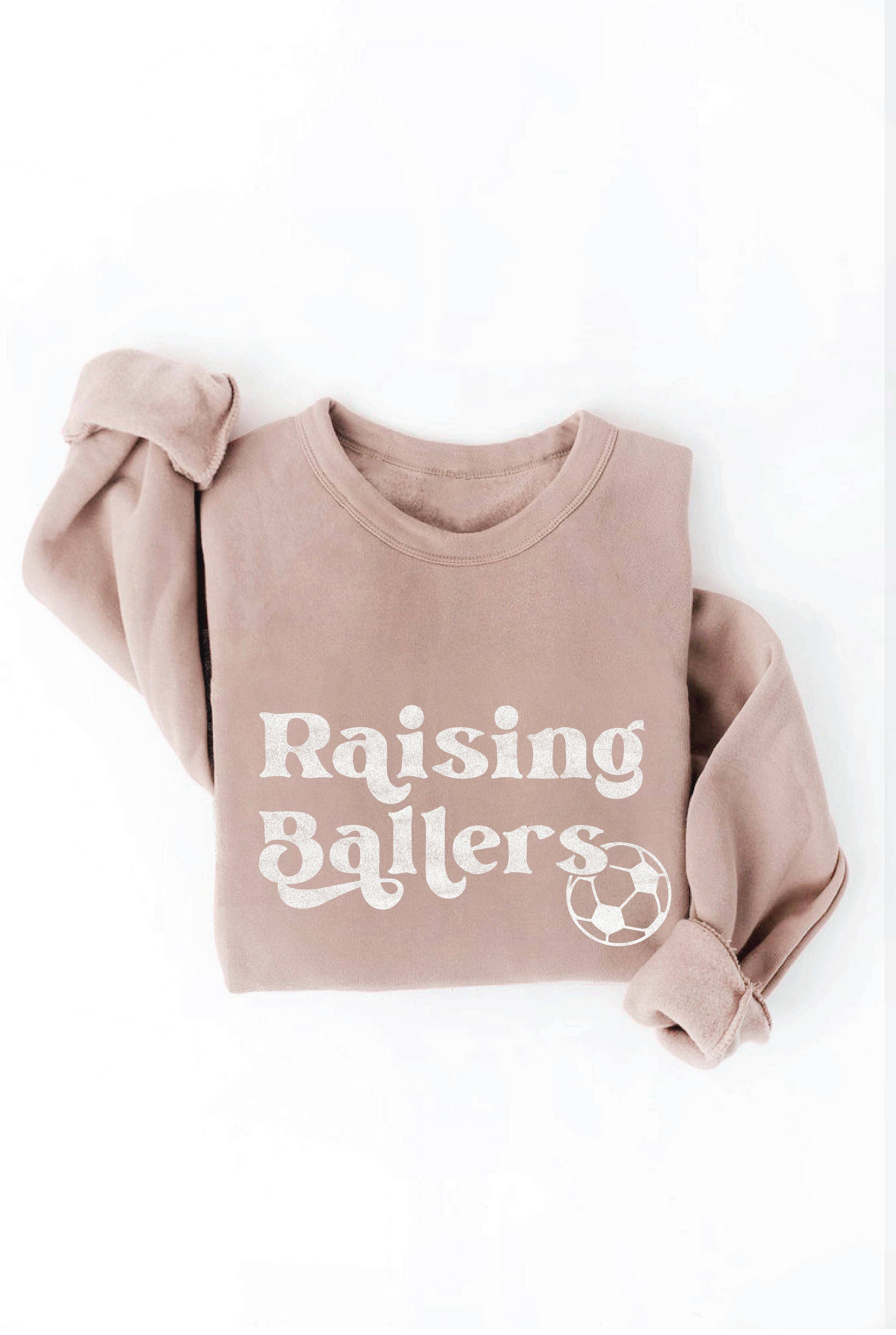 OAT COLLECTIVE - Wholesale Graphic Sweatshirt - Women's - RAISING BALLERS SOCCER Graphic Sweatshirt6