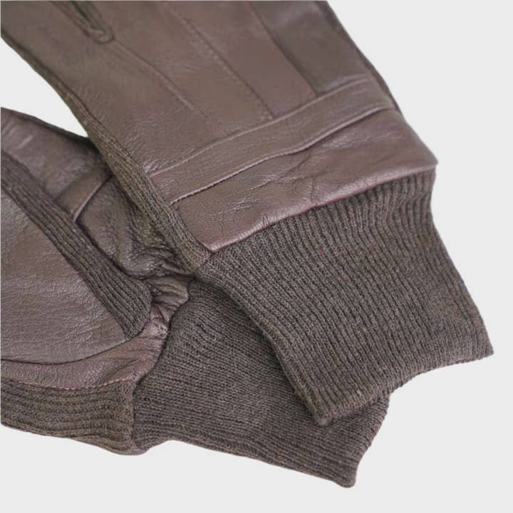 Sophos - Vendita all'ingrosso Guanti - Uomo - Guanti in pelle District con polsino lavorato a maglia6