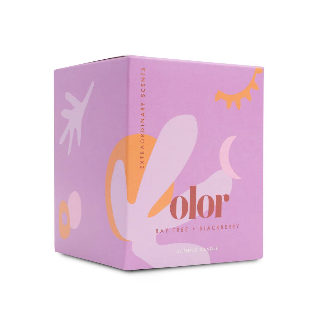 OLOR – wholesale Jar/filled candle – Bay Tree + Blackberry Classic Candle5