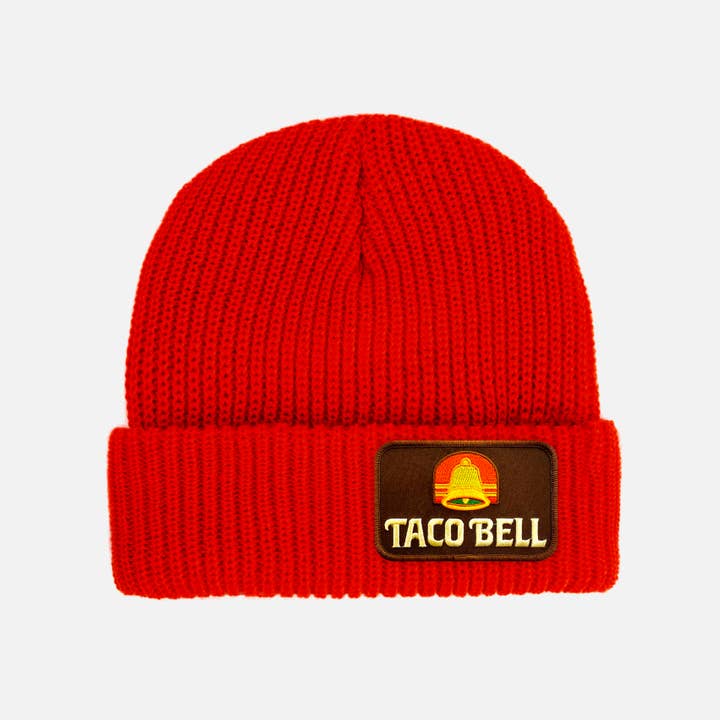 Webig Moto Company - Wholesale Beanie - Unisex - VINTAGE TACO BELL BEANIE