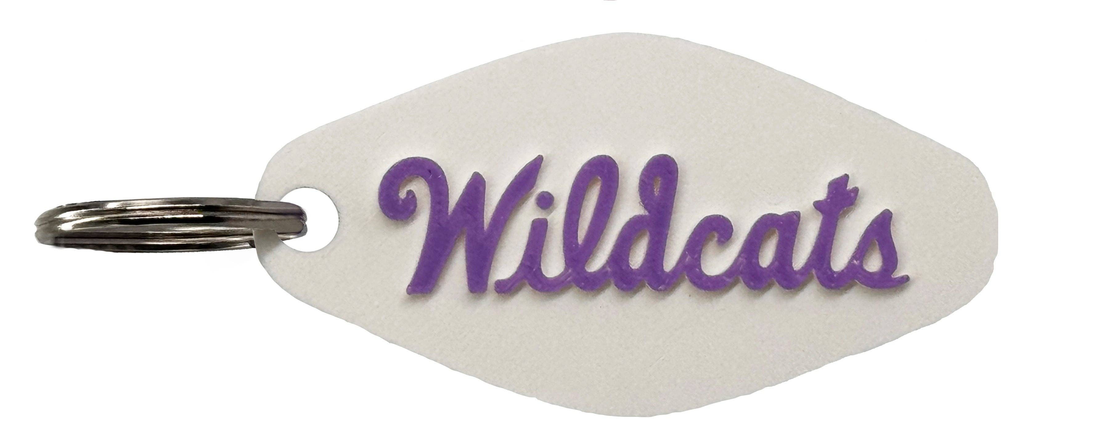 MHK Made – wholesale Keychain – Unisex – Kansas State University Wildscats Keychain2