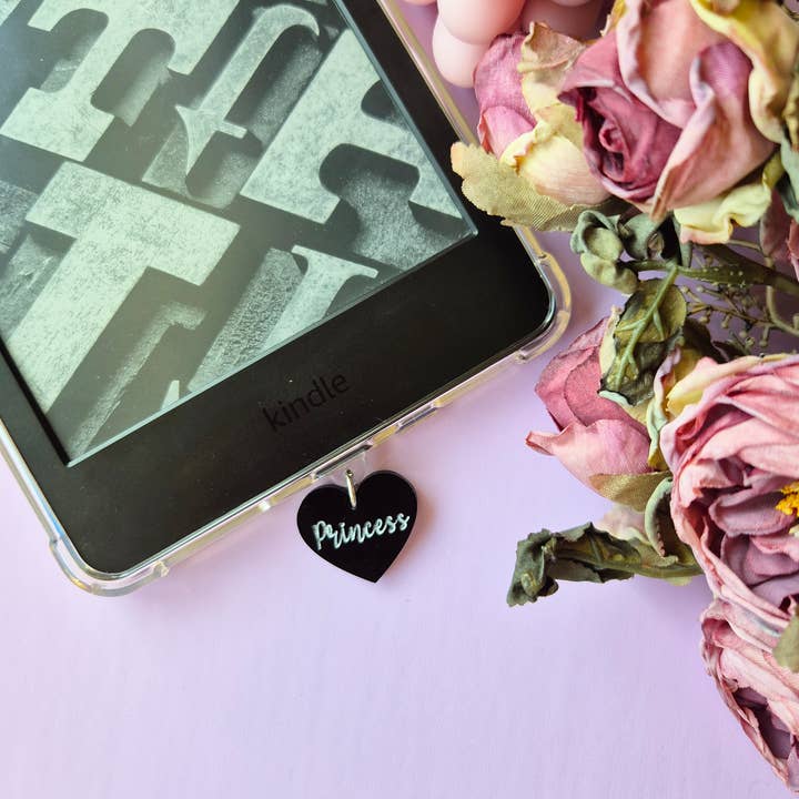 Princess Dark Romance Kindle Charm, Phone Kobo, Booktok for wholesale by Enchanted Endings