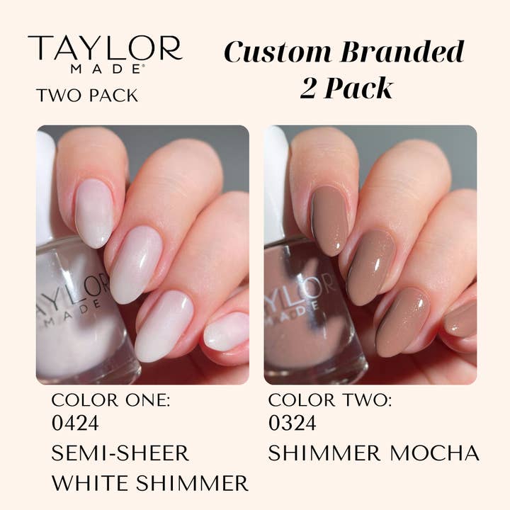 Taylor Made Polish - Vendita all'ingrosso Smalto per unghie - Smalto per unghie personalizzato: confezione da 2 a lunga tenuta + vegano + non tossico37
