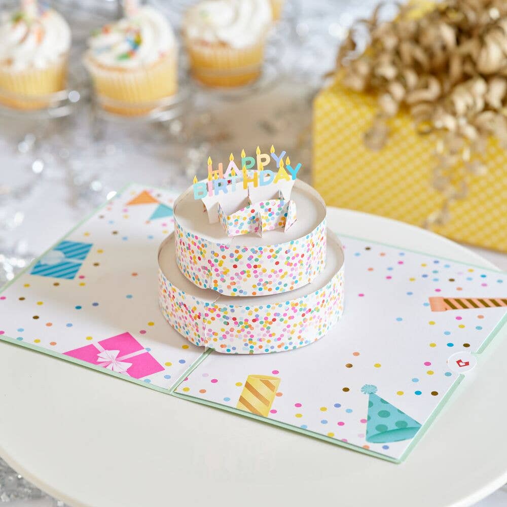Lovepop Cards - Wholesale Birthday Card - Sprinkles Birthday Cake Pop-up Card, 5x7" Birthday Cards6