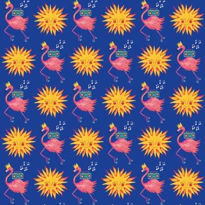 Wrap-Sunshine Flamingo for wholesale by Vevoke