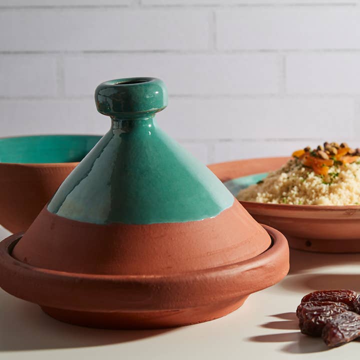 Verve Culture - Wholesale Cooking Pot - Moroccan Cooking Tagine for Two - Contemporary
