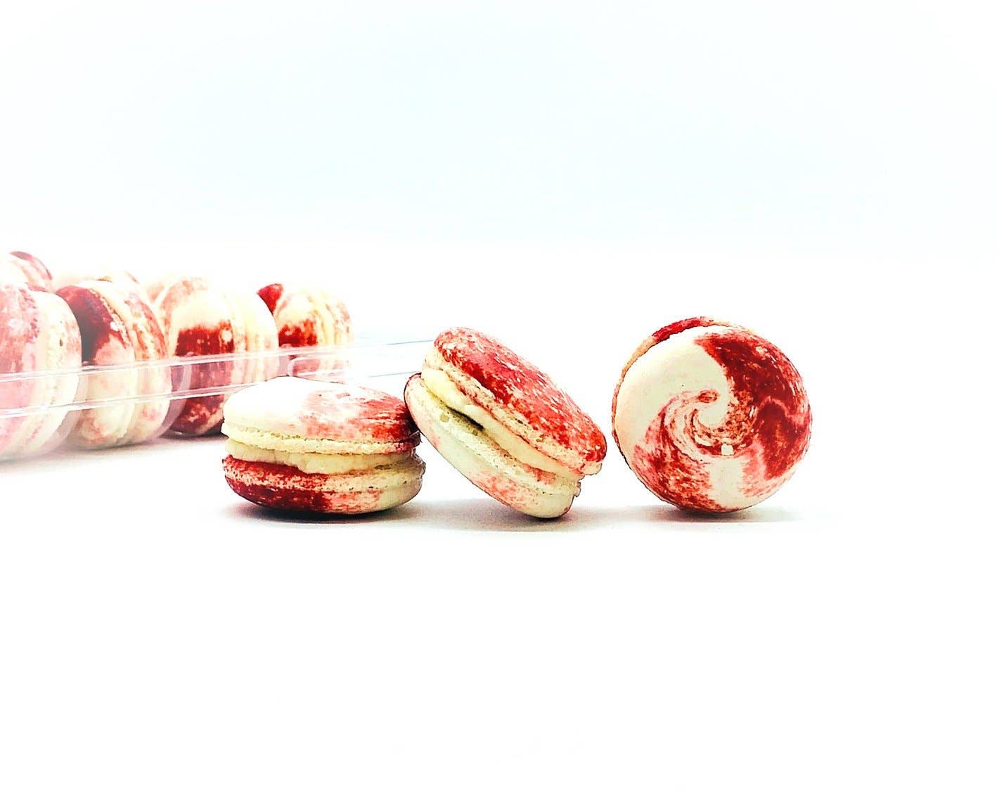 macaron centrale - Wholesale Cookie - 50 Pack Strawberry Cheesecake  French Macaron Value Pack2