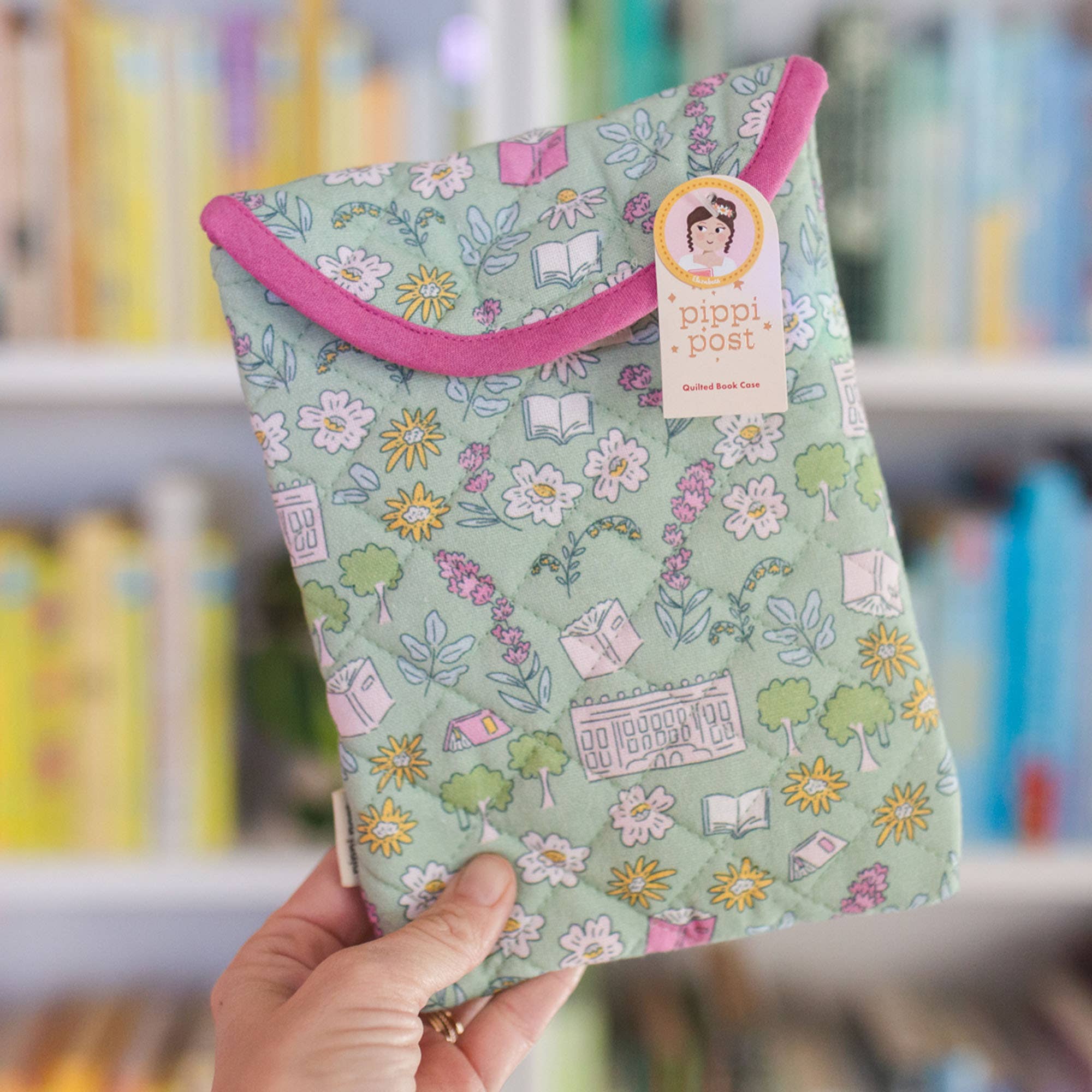 Pippi Post - Wholesale Book Cover - Pride and Prejudice Pemberley Quilted E-Reader Case3