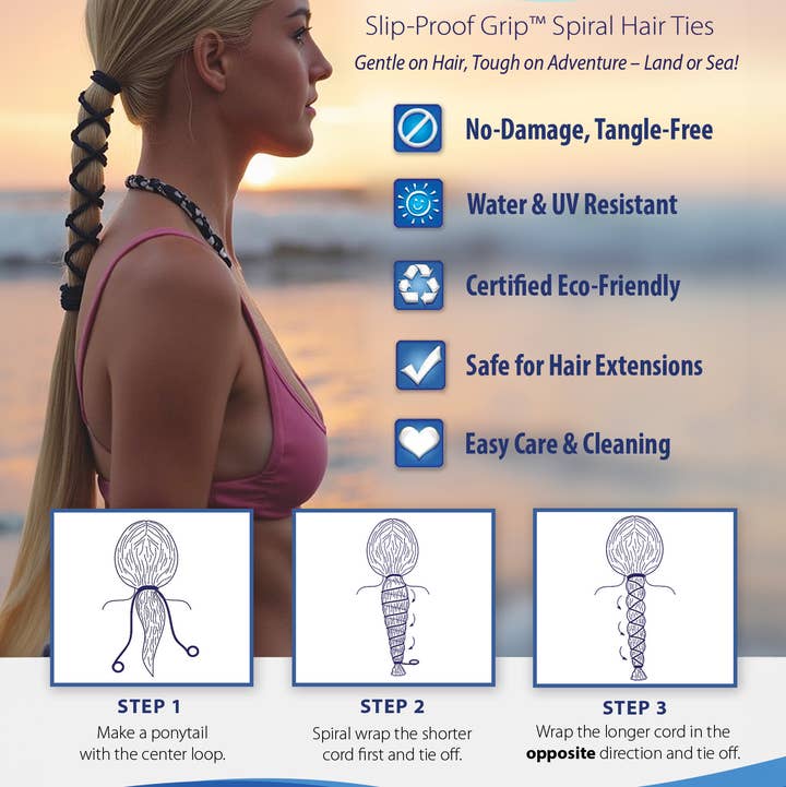 SasSea Wraps® - Wholesale Hair Tie - Advantage Pack—Shelf-Ready Merchandising Kit +Assorted Wraps15